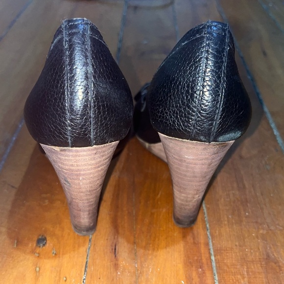 Tory Burch wedge Sandals size 6.5 - Picture 3 of 4